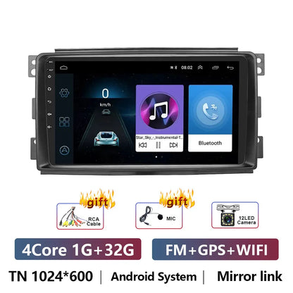 Bezprzewodowe Radio CarPlay – System Android Auto do Mercedes-Benz Smart (2005-2015)